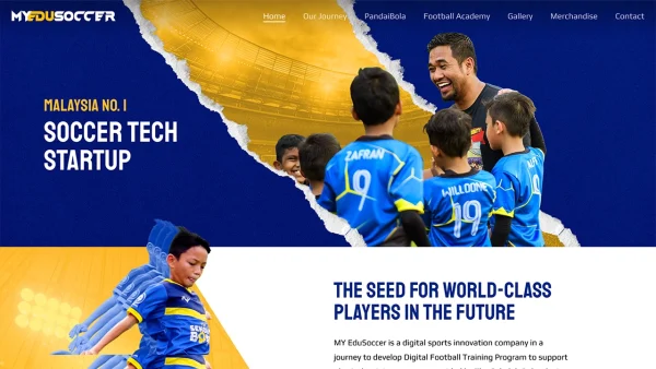 My Edusoccer website