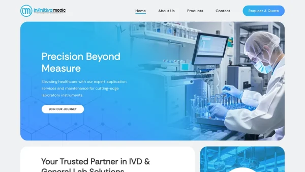 Infinitive Medic website