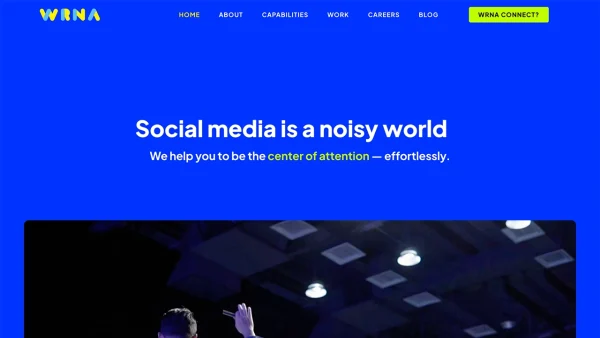 WRNA Digital website