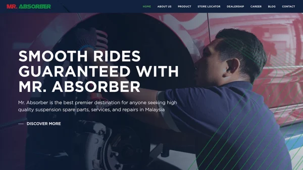 Mr. Absorber website