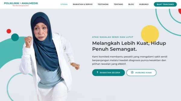 Poliklinik Amalmedik website